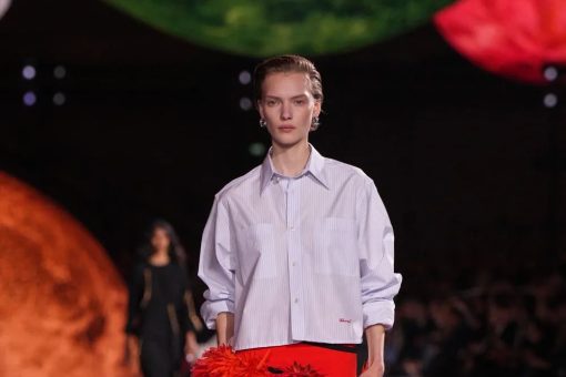 Défilé Chanel de la collection printemps / été 2026 par Matthieu Blazy au Grand Palais.