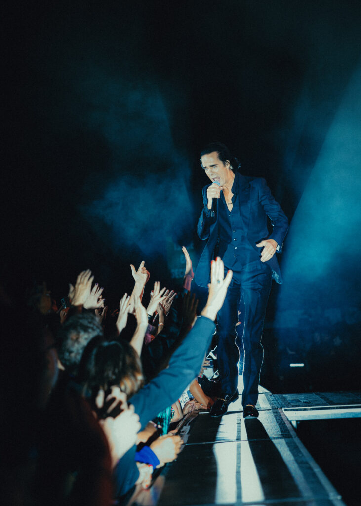 Nick Cave and the Bad Seeds, en concert lors du festival Rock en Seine à Saint Cloud le 28 août 2026