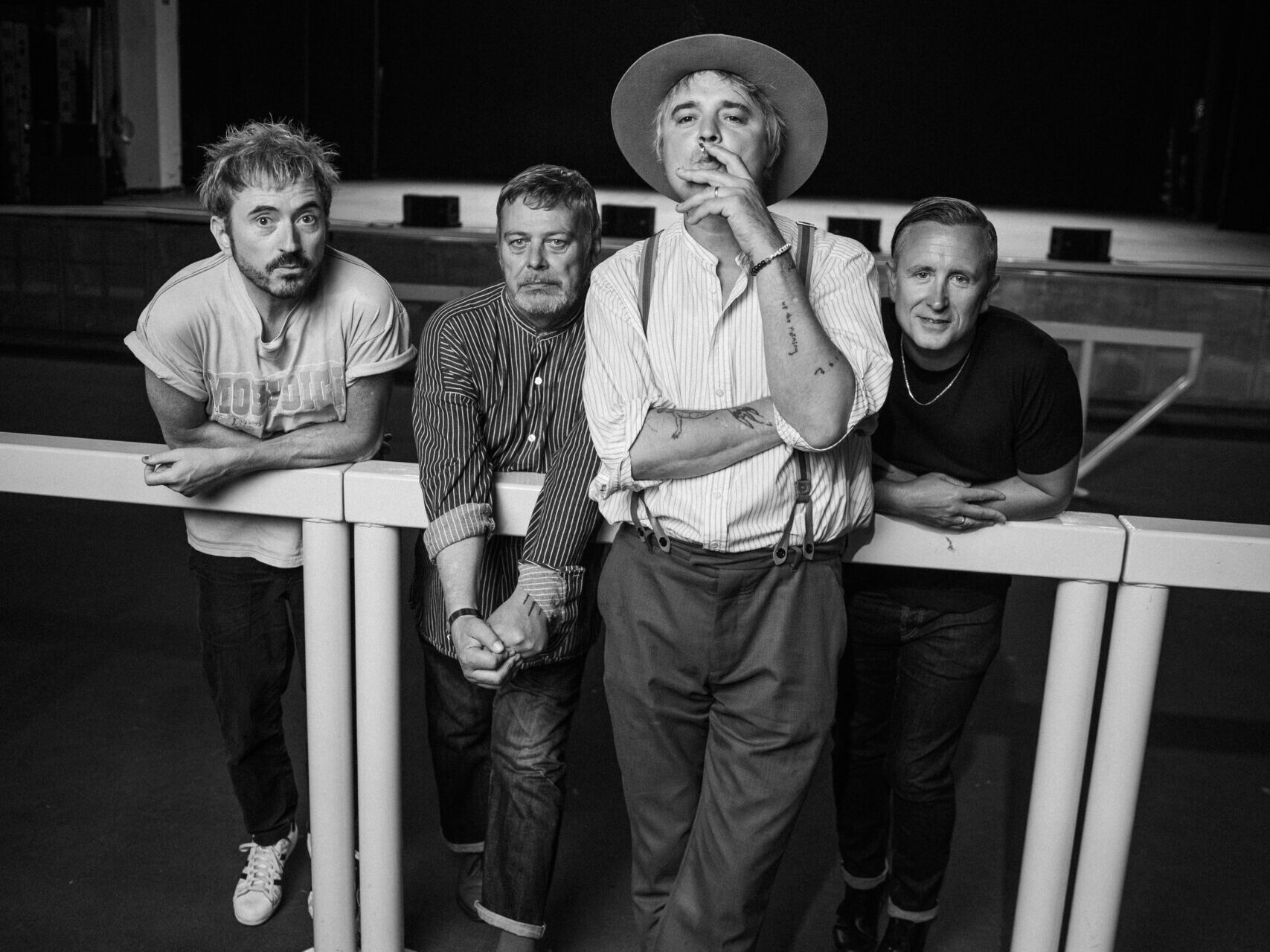Le groupe de Pete Doherty, Babyshambles en 2026.