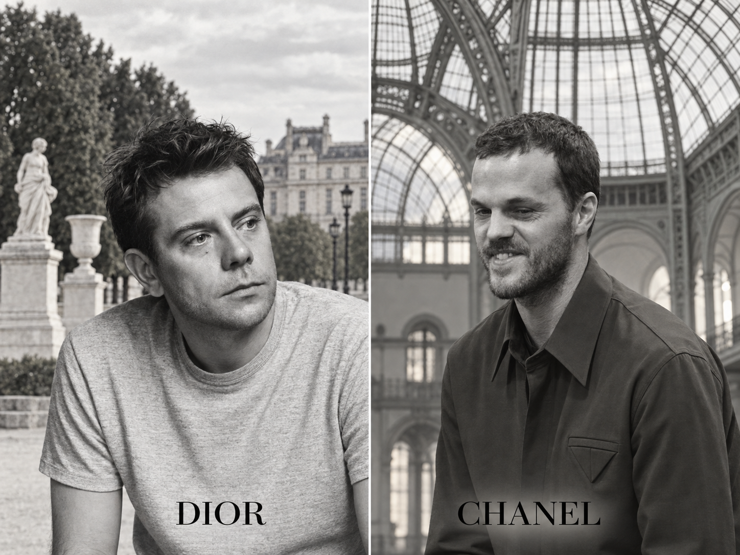 Jonathan Anderson pour Dior et Matthieu Blazy pour Chanel avant la Paris Fashion Week 2026