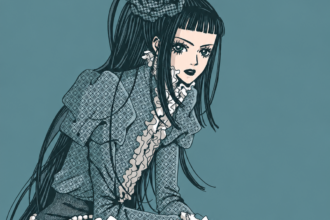 Cette couverture de l’édition Glamour d’Ivrea porte le nom d’Ai Yazawa et la mention « vol. 5 ». Le personnage a une frange droite, une grande fleur dans les cheveux et une tenue mêlant motifs, dentelle et perles.