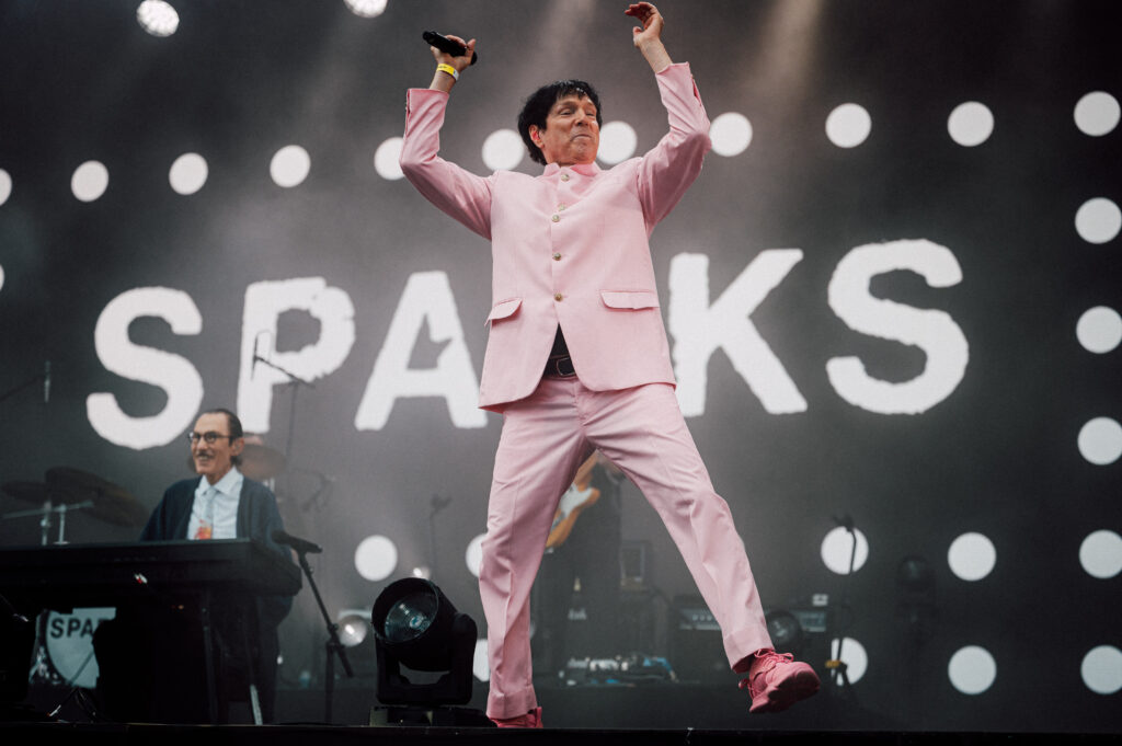 Mael et Ron Russel des Sparks au Festival Rock en Seine le 28 août 2026 à Paris.