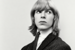 Portrait en noir et blanc de David Bowie utilisé pour la pochette de The Shel Talmy Recordings