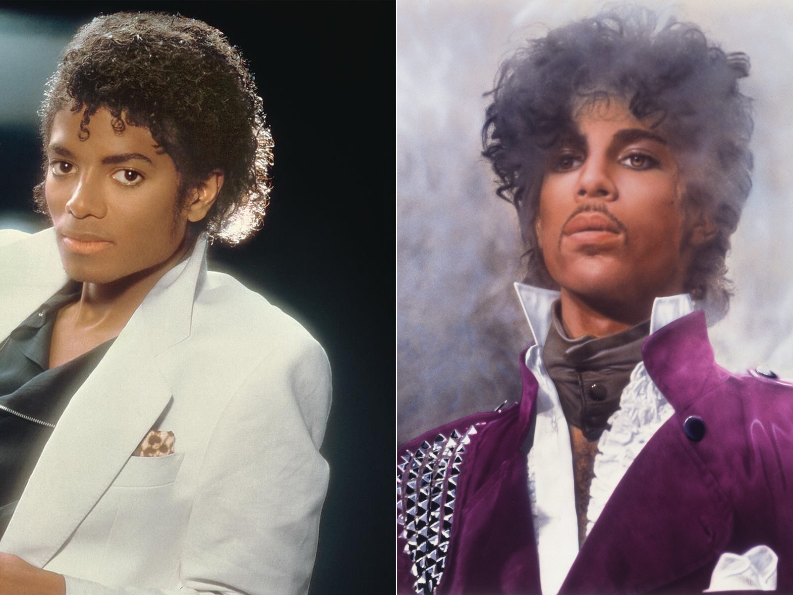 Michael Jackson et Prince réunis dans un double portrait
