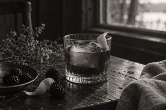 Cocktail The Grey House inspiré par Folklore de Taylor Swift